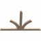 Ekena Millwork Richland Smooth Timber Gable Bracket, Douglas Fir, 96"W x 60"H x 3 1/2"D x 5 1/2"F, 15/12 Pitch GBW096X60X0406RIC00SDF - alternate 5